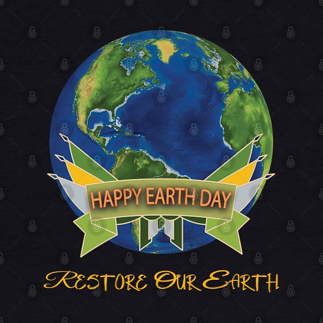 Earth Day Everyday Earth Day - Planet Anniversary 2023. by TeeText